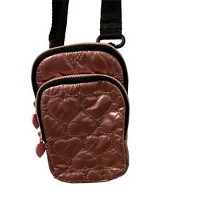 Pink phone pouch